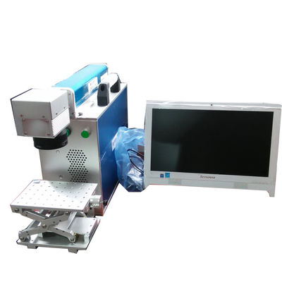 Chiny Laser przemysłowy Maszyna do znakowania metalu Alfanumeryczna informacja FLMM-B01 Kolor niebieski dostawca