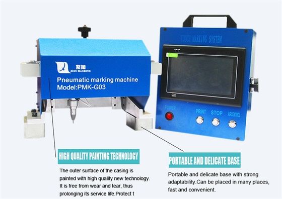 Chiny FDA Przenośna maszyna do znakowania kropek Peen Numer VIN / podwozia dostawca