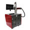 Maszyna do znakowania laserowego na biurku z czerwoną włókniną / Ledowa drukarka światłowodowa z logo dostawca