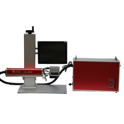 Chiny Raycus Mini laserowa maszyna znakująca o wysokiej gęstości energii, laserowa maszyna do znakowania metalu dostawca