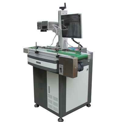 Chiny Maszyna do grawerowania laserowego do etykiet aluminiowych, marker laserowy światłowodowy Minimalna liczba znaków 0.15 mm dostawca