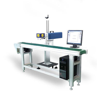 Chiny Aluminiowa maszyna do znakowania laserowego / laserowa grawerka z taśmą konwekcyjną dostawca