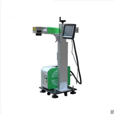 Chiny Oznaczenie literą Latająca maszyna do znakowania laserowego 20 w niskich kosztach dla łożyska dostawca