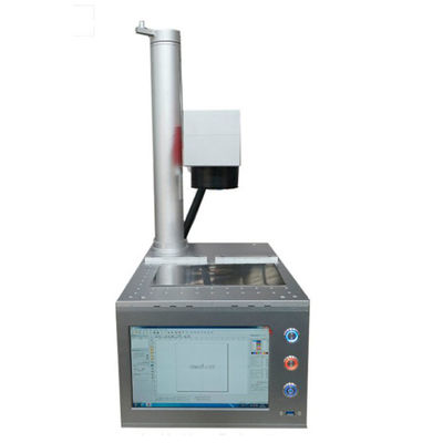 Chiny Mini-laserowa maszyna do znakowania 50W, szybka światłowodowa maszyna do znakowania laserowego dostawca